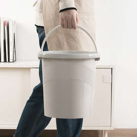KF15手提水桶家用大号储水桶学生洗衣大圆桶塑料桶宿舍用洗澡