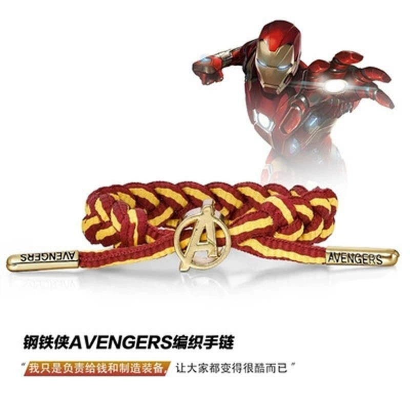 Мстители Marvel Позолоченный маленький лев браслет мода изысканные трансграничные горячие продажи стальной Человек-паук браслет