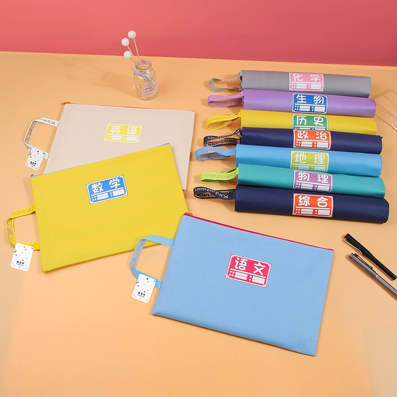 Handheld storage bag for folders, oxford cloth, (Physicals)