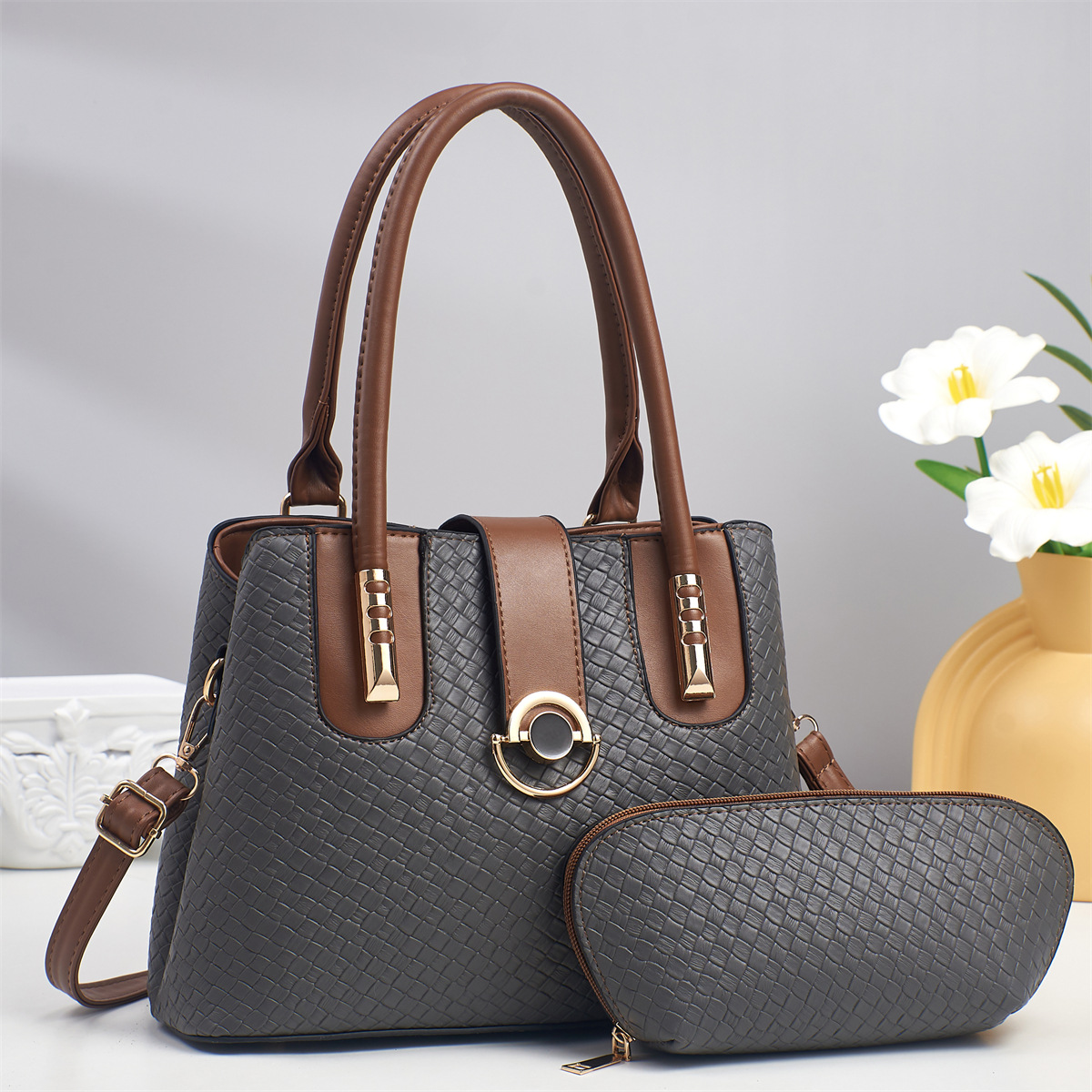 Versión coreana del bolso de mensajero para mujer de moda, bolso de mujer, bolso de hombro, bolso de mujer, temperamento de todo fósforo, nuevo bolso grande