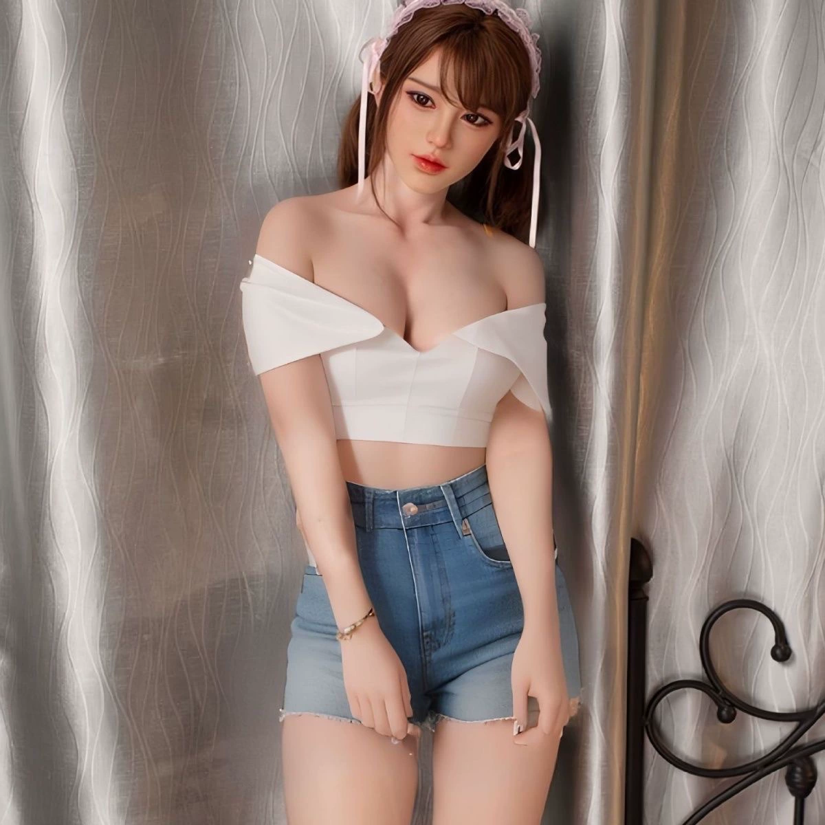 Silicone doll Elite, 100–168 cm options — TPE or full silicone, alloy frame variants