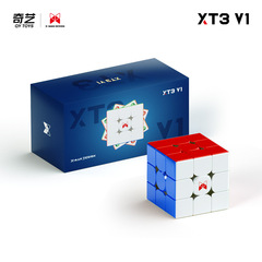 奇芸XT3 v 1旗艦前衛UVダブルバージョン試合専用XMD磁気浮上ルービックキューブ益智玩具