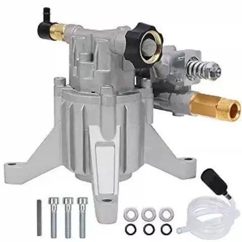 跨境批发垂直轴P170铝斜盘泵 清洗机配件抽水机泵头汽油机动力泵