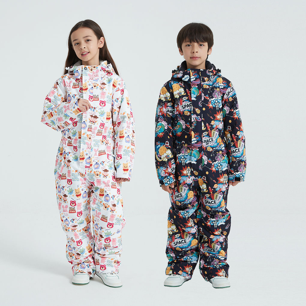 Winter travel children's ski ski suit