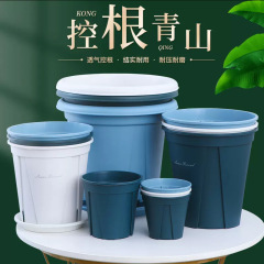 Qingshan pot root-controlling flowerpot without root rot plastic gallon third-generation root-controlling sun-resistant thickened pothos rose resin flowerpot