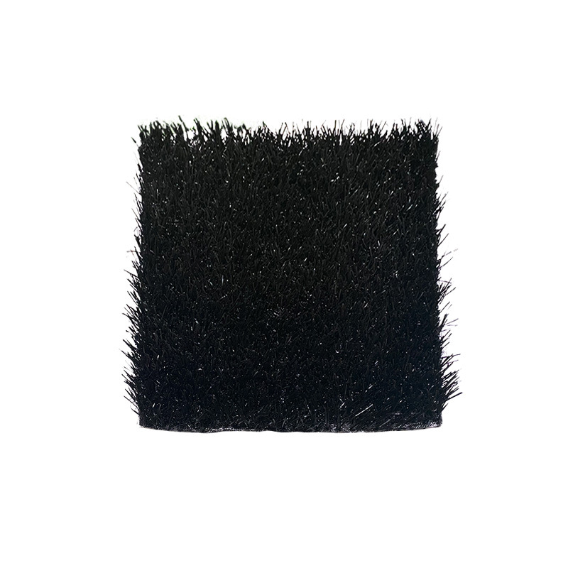 Longmai pura simulación de césped negro gimnasio pista césped artificial recinto festivo decoración de pared césped falso image 6