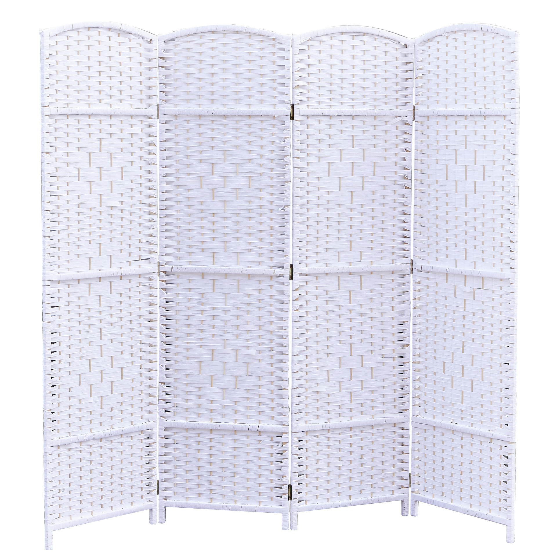 Pantalla plegable de ratán bambú hecho a mano sala de estar partición pasillo pantalla plegable Interior antiguo cualquier pantalla móvil
