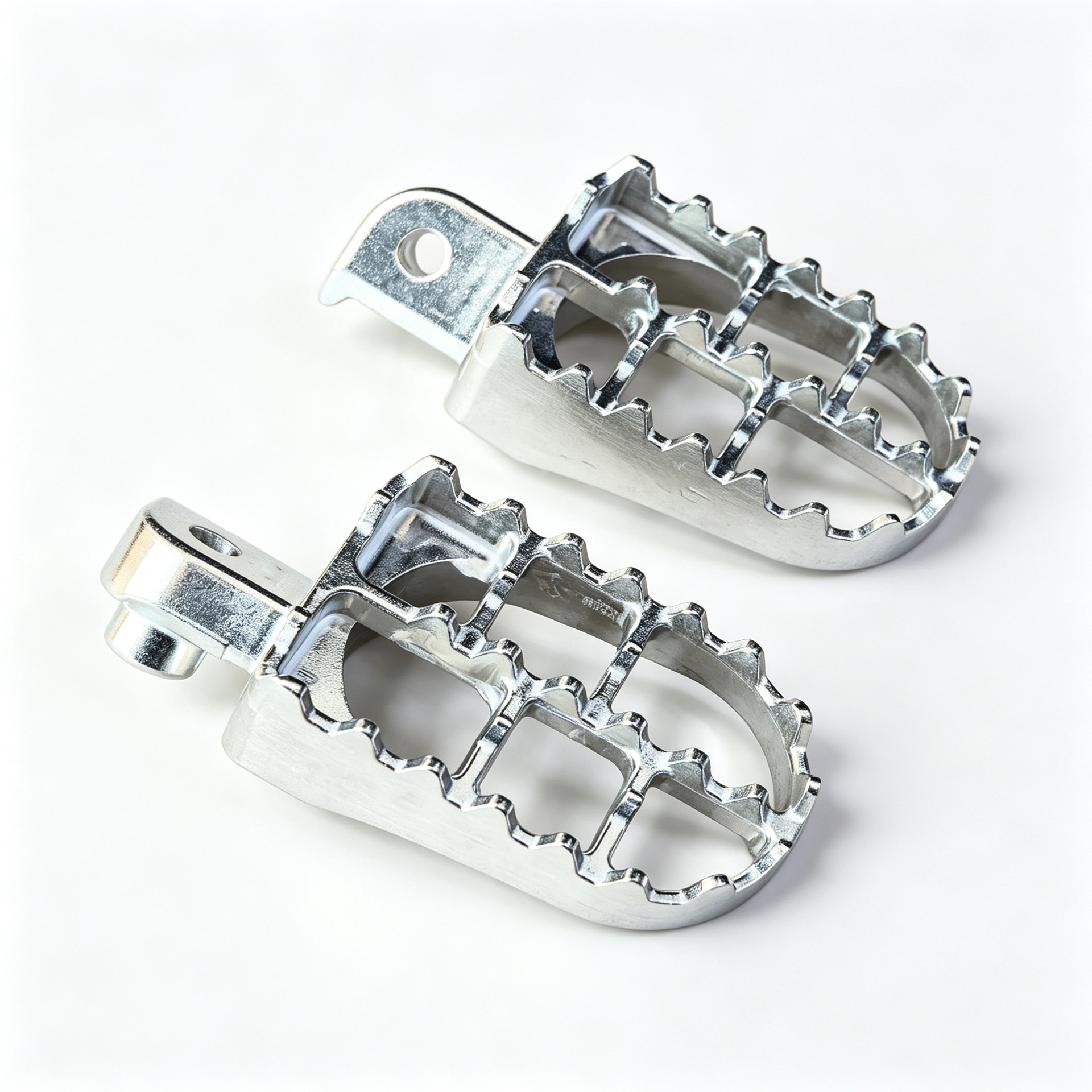 Off-Road Motorcycle Modification Parts, Aluminum Footrests for Small and Medium-Sized Racing Bikes, Pw50 Pw80 Pedal Footrests, Front Footrests