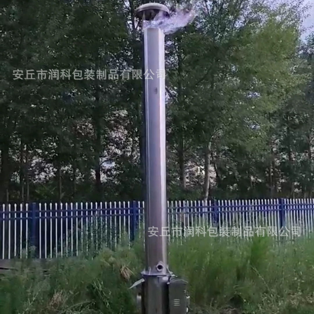 Нержавеющий биогазовый горелочный факел пастбище оборудование для сжигания биогаза, оборудование для сжигания на полигоне, обработка выбросов газов