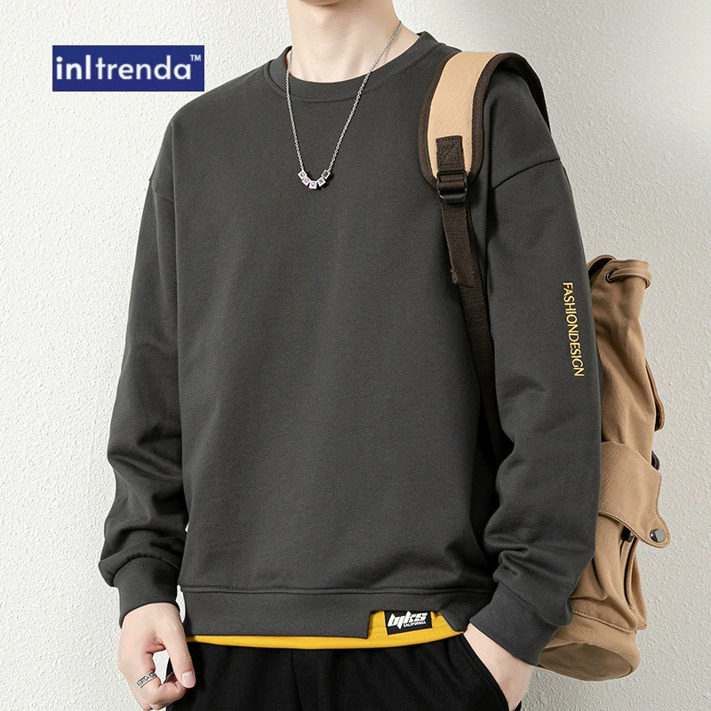 Осенний новый толстовник мужской большой размер плюс жир