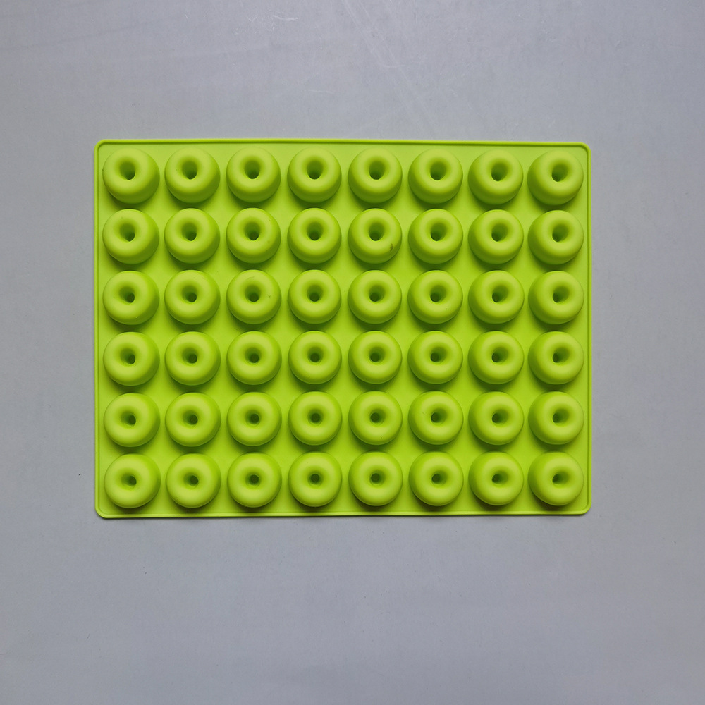 48 Donuts 160 chocolate galletas molde de silicona molde de postre molde de hielo horneado pastel de arroz