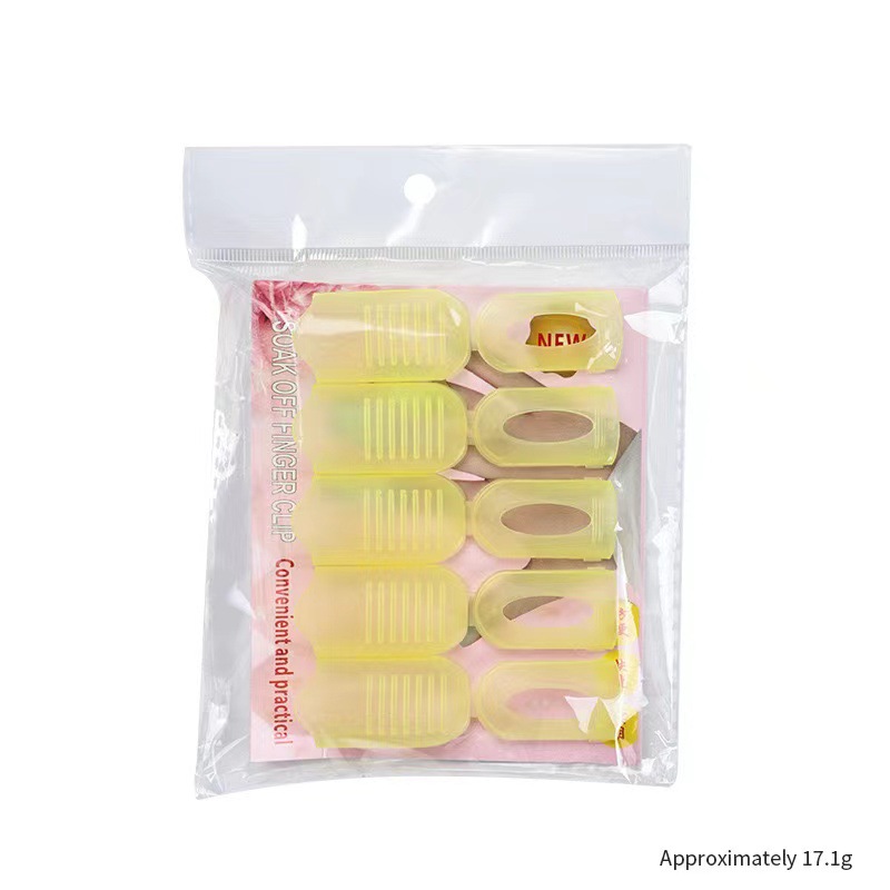 Nuevo transfronterizo de cristal de manicuría de manicuras cubierta de manicuras de dedo con tarjeta ajustable de tamaño de dedo de plástico herramienta de manicuras