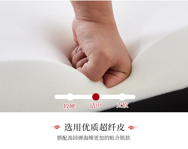 New Chinese solid wood bed 1.8 meters 1.5 soft bag light luxury dual -person home bedroom