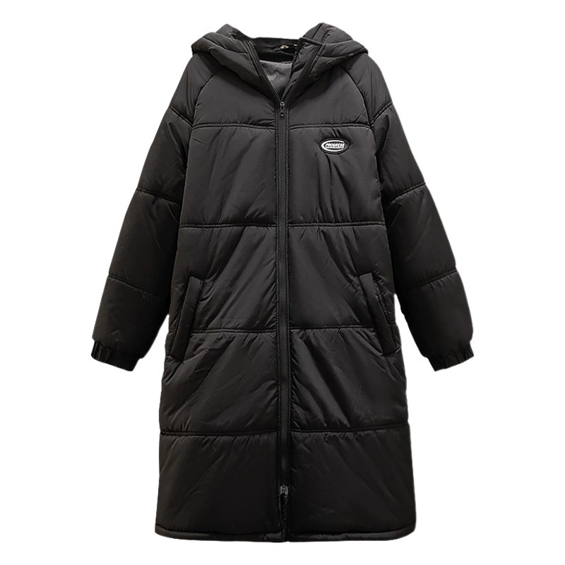 120-350 кг большой размер женский толстый мм хлопчатобумажное пальто 2024 осень и зима новая теплая и утолщение