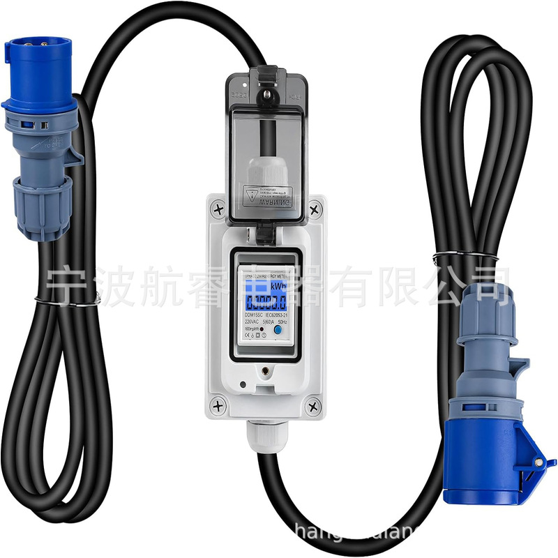 New CEE RV charging count connector RV charging cable 16A charging cable