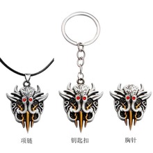 Baldur's Gate游戏周边博德之门3项链灵吸怪章鱼标志吊坠现货批发
