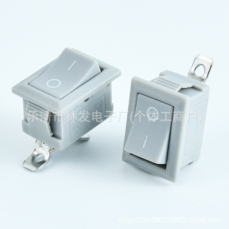 Environmentally Friendly Flame-Retardant Kcd 90% off Angled Rocker Switch, Gray 2-Pin 2-Position Water Dispenser Power Switch 6A250V Environmentally Friendly Flame-Retardant Kcd 90% off Angled Rocker Switch, Gray 2-Pin 2-Position Water Dispenser Power Switch 6A250V