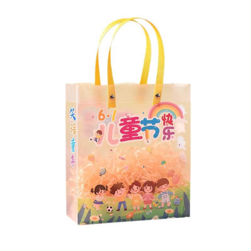 Bolsa de regalo de graduación, bolsa transparente de PP, bolsa de regalo de cumpleaños para el jardín de infantes, bolsa de regalo para quienes figuran en el listado de honor, la inocencia infantil preservada.