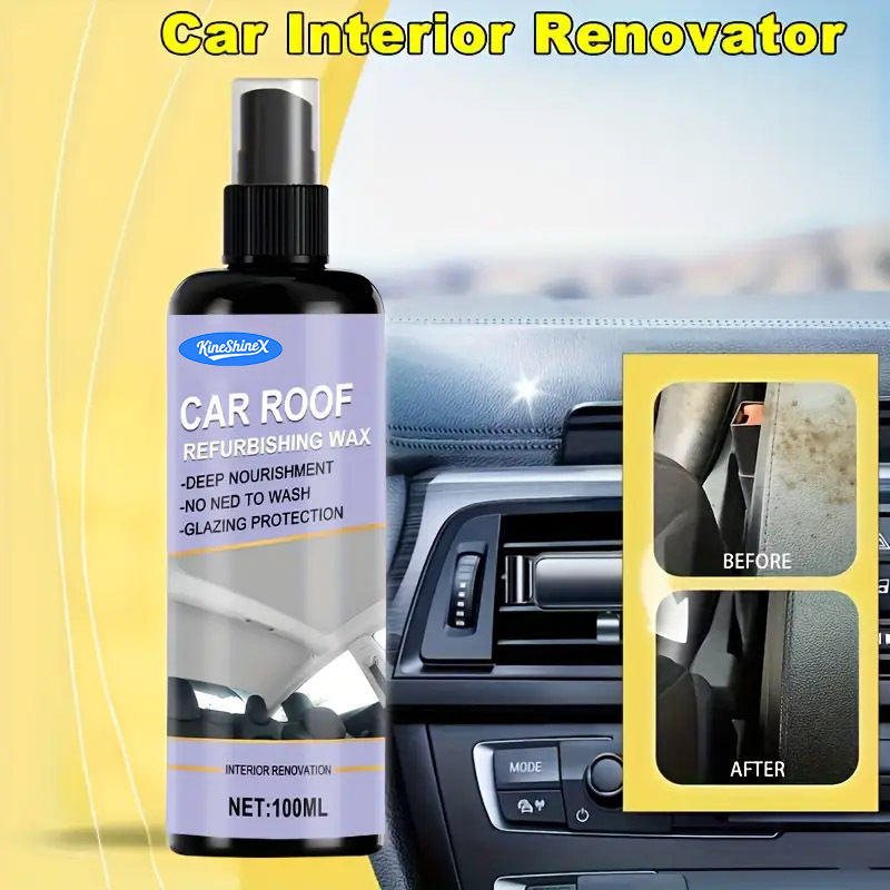 Car Interior Renovation Kit Interior Renovation Agent Sofa Seat Ceiling Floor Mat Central Console Cleaning Spray