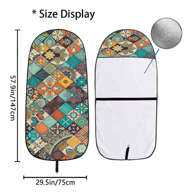 Geometric Seat Towel Cover Universal seat cover - qctj637-75x150