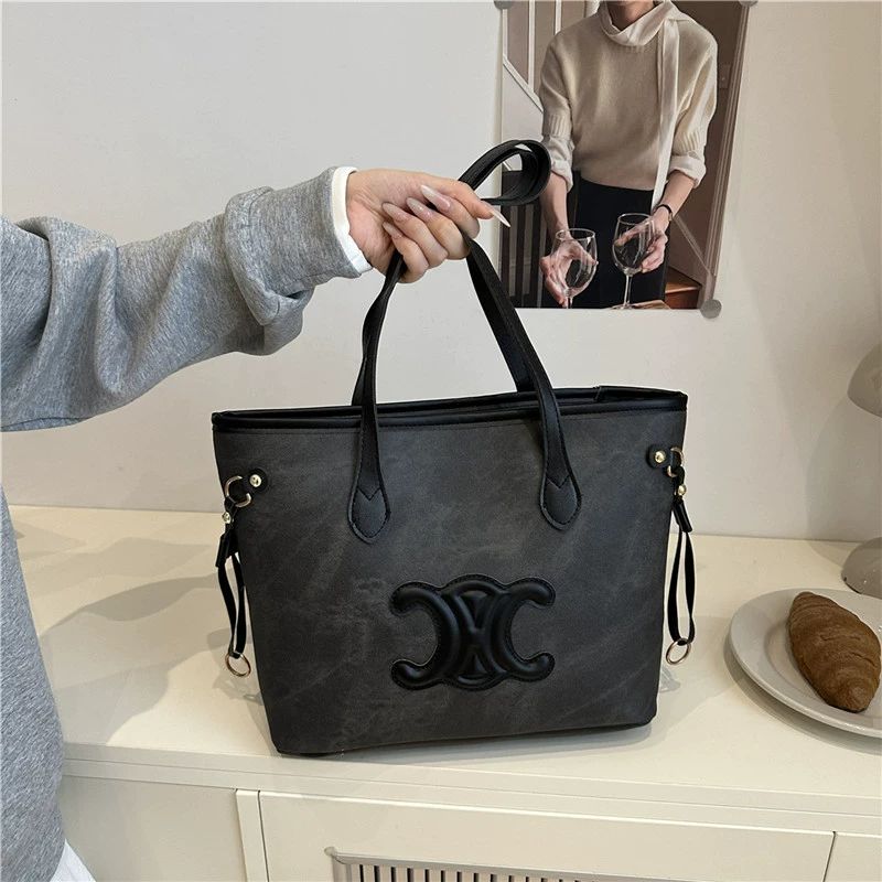 Capacious small design one-shoulder bag