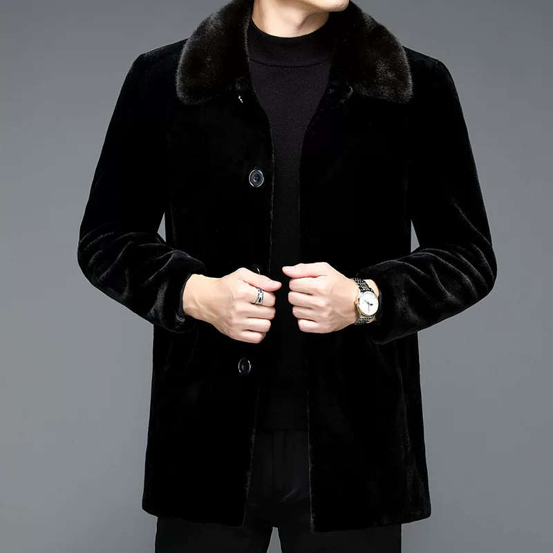 Winter quality coat, velvet jacket, 2022