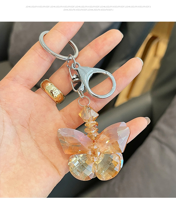 New Style Alloy Butterfly Women's Bag Pendant Keychain display picture 7