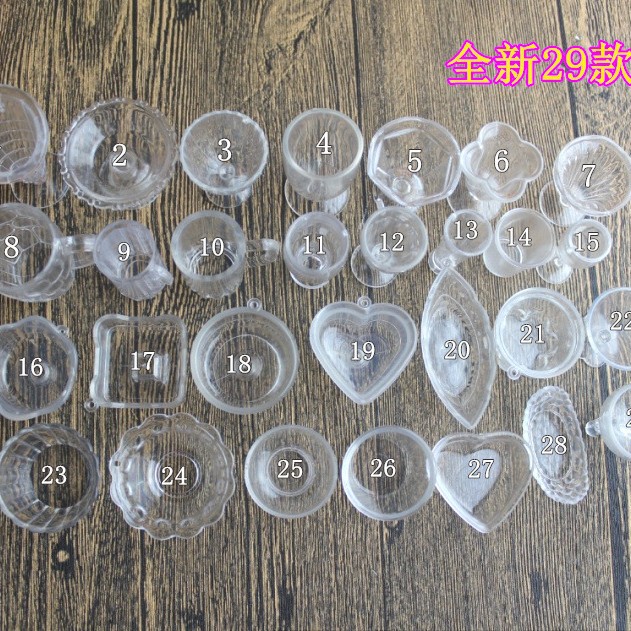 슈퍼 파이어 미니 컵 선딕 컵 작은 컵 클레이 스모이스컵 크림 젤 케이크 컵 투명 플라스틱 디저트 컵