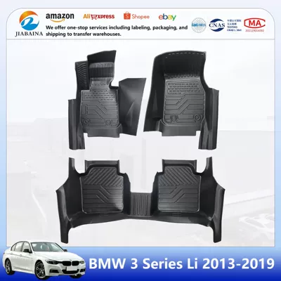 Export Quality 3.5mm Bmw 3 Series Custom-Made Cross-Border Factory Wholesale Tpe Car Floor Mats