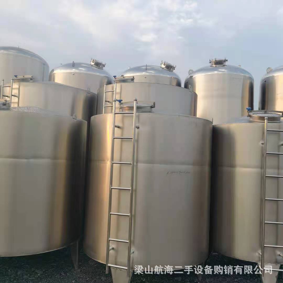 不锈钢食用油储罐 多种规格立式液体不锈钢储罐双层304不锈钢储罐