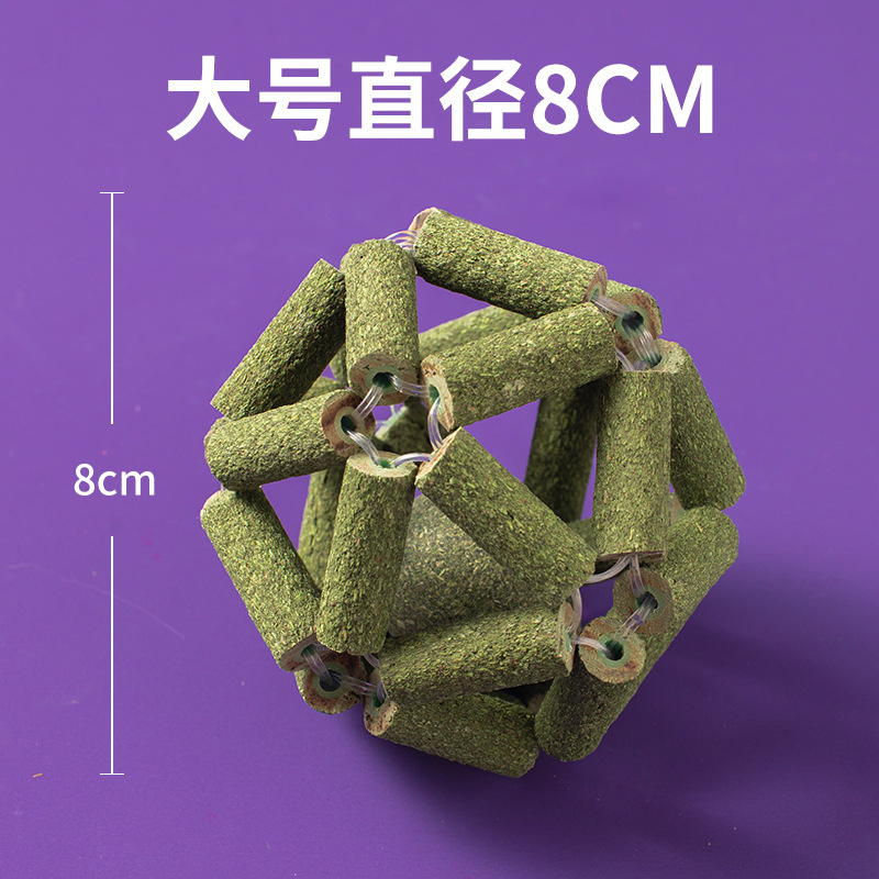 Nuevo estilo lamiendo música gatero bola de menta snacks para gatos dientes dientes afilados pelotas exquisitas suministros para gatos juguetes divertidos para gatos al por mayor