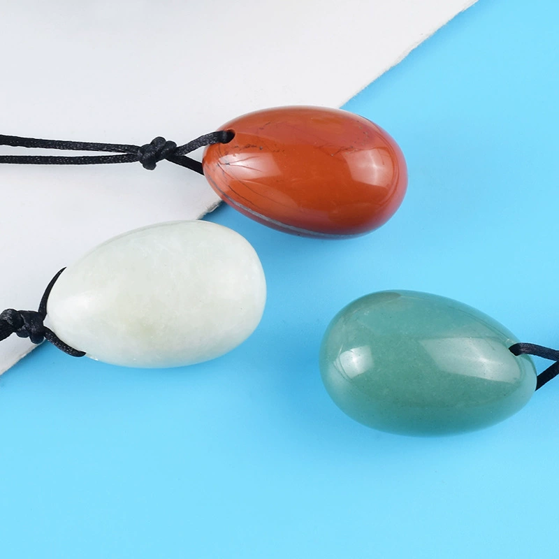 White crystal jade, small onyx agate pendant