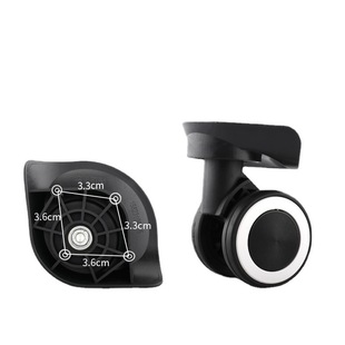 Spot luggage wheel luggage accessories universal wheel factory luggage wheel pulley mute wheel wear-resistant accessories