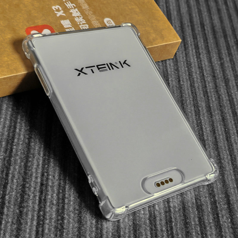 Suitable for Yue Xing Tong X3 Protective Case, Yue Xing Tong X4 Full-Cover Airbag Transparent Protective Case, Clear Water-Resistant Crystal Anti-Drop Soft Case