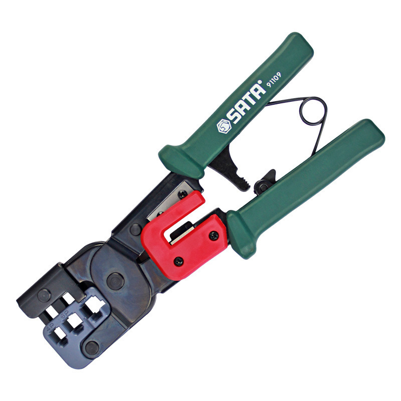 世达SATA 电话接头压线钳 端子钳 压接钳 200mm 8寸 91109其他钳