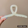 Brand big crab pin, shark, hairgrip, advanced hair accessory, South Korea, simple and elegant design, high-quality style