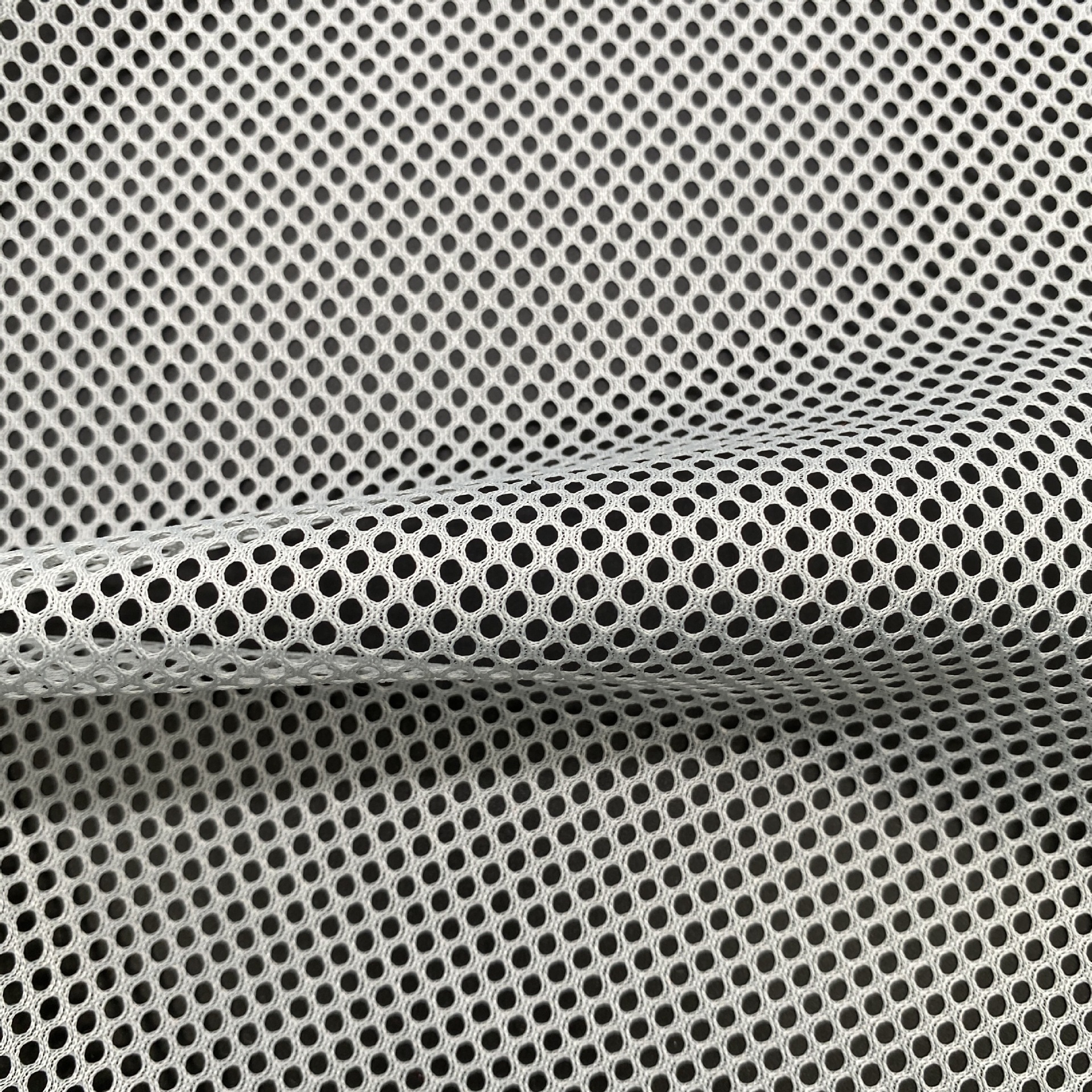 经编涤纶小孔网眼布 抱枕洗衣袋服装箱包玩具童床包袋户外躺椅