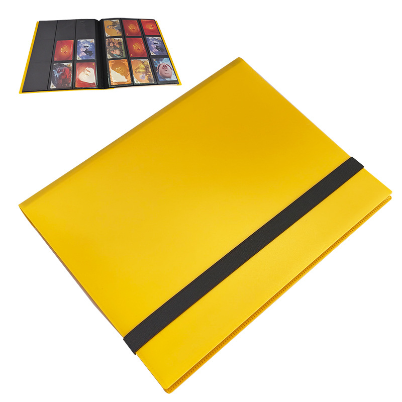 Libro de cartas de gran capacidad de nueve cuadrículas Libro de colección de cartas Ultraman Game King PTCG Star Card Book 360 Card Spot