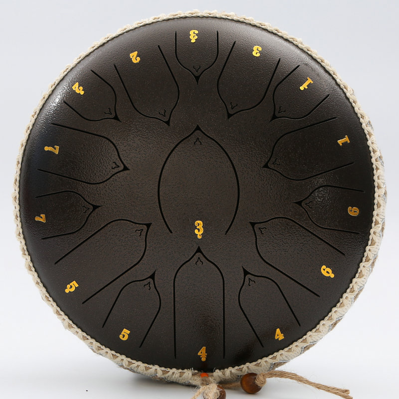 Comercio exterior transfronterizo tambor etéreo 6 / 8 / 10 / 12 pulgadas 15 tonos tambor de niños olvidar tambor de preocupación tambor de disco adulto tambor etéreo