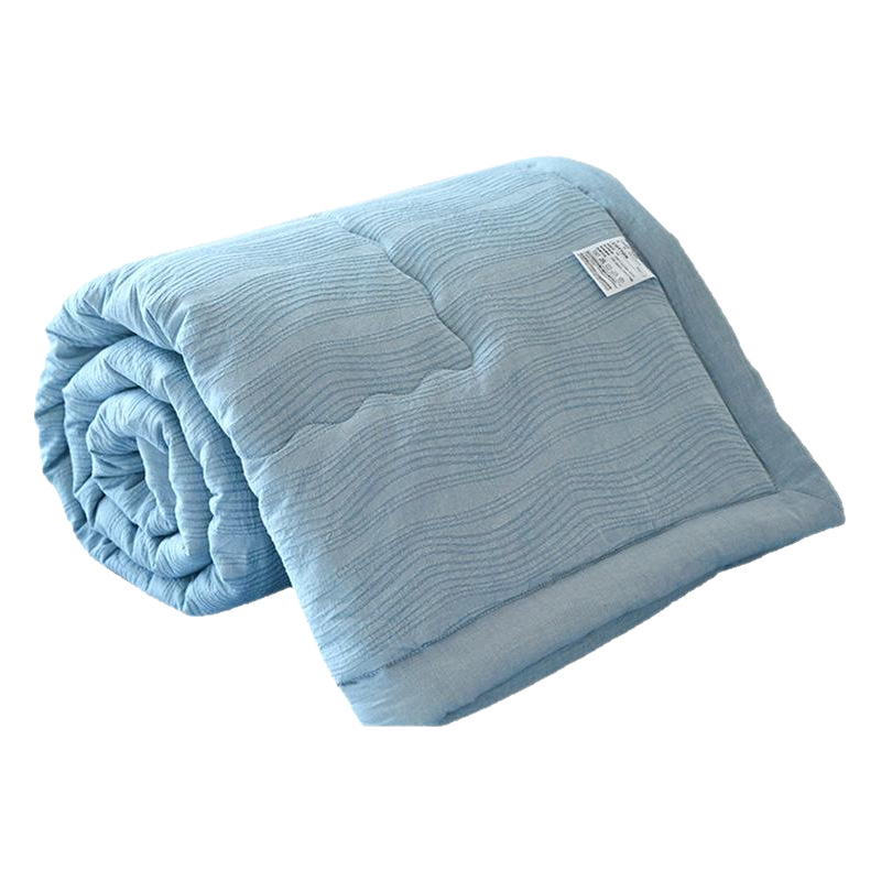 Edredón de verano jacquard de algodón Edredón de aire acondicionado 2025 nuevo dormitorio individual Edredón fresco de verano Edredón de soja