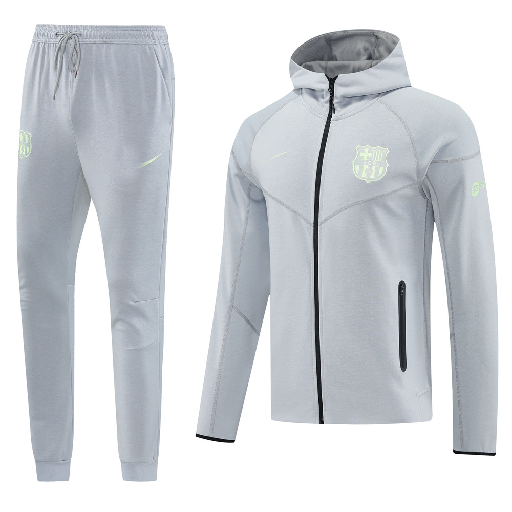 Nike FC Barcelona Tech Fleece Set 2-Piece Grey
