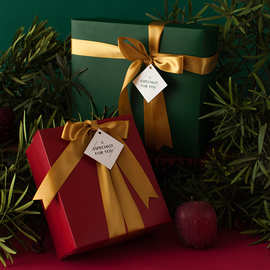 圣诞节礼品盒套装礼物盒子手套袜子节日生日情人节礼物折叠ins风