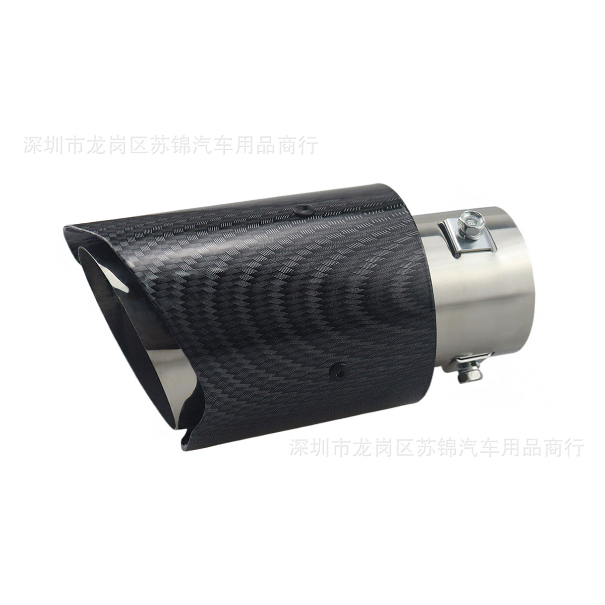 Car Modified Exhaust Pipe Carbon Fiber Tail Pipe Scorpio Exhaust Pipe Muffler Water Transfer Printing Stainless Steel Tail Pipe Tail Pipe