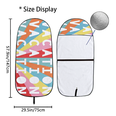 Seat Towel Cover Front Seat: Universal seat cover - sfht386-75x150