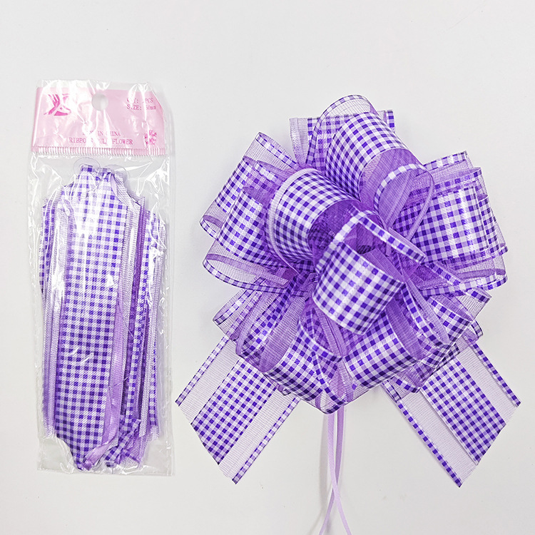 Moño de Cinta para Regalo 30# de Plástico para Decoración Festiva