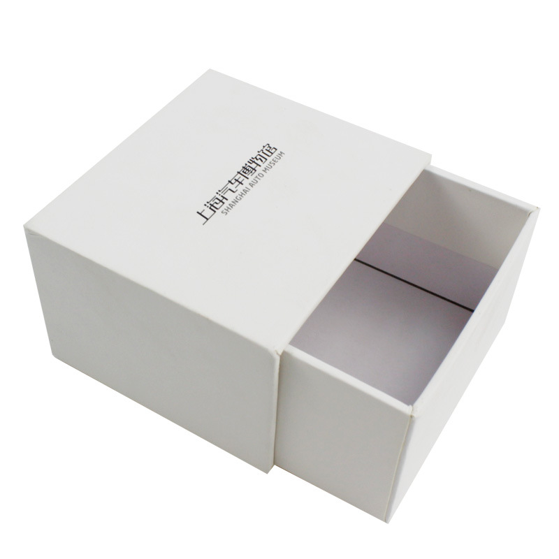 广州明莱批发抽屉盒抽拉式骑车用品高档礼品盒可印刷烫印LOGO礼盒