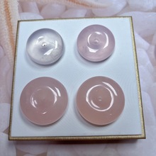 世纪珠宝直销天然粉晶平安扣裸石吊坠配饰 女款时尚百搭流行 批发