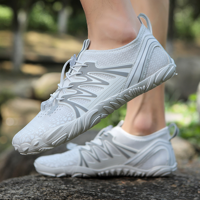 Zapatos de baño al aire libre, zapatos de playa para hombres y mujeres, zapatos de nadador anfibios, zapatos de natación transpirables para mujeres