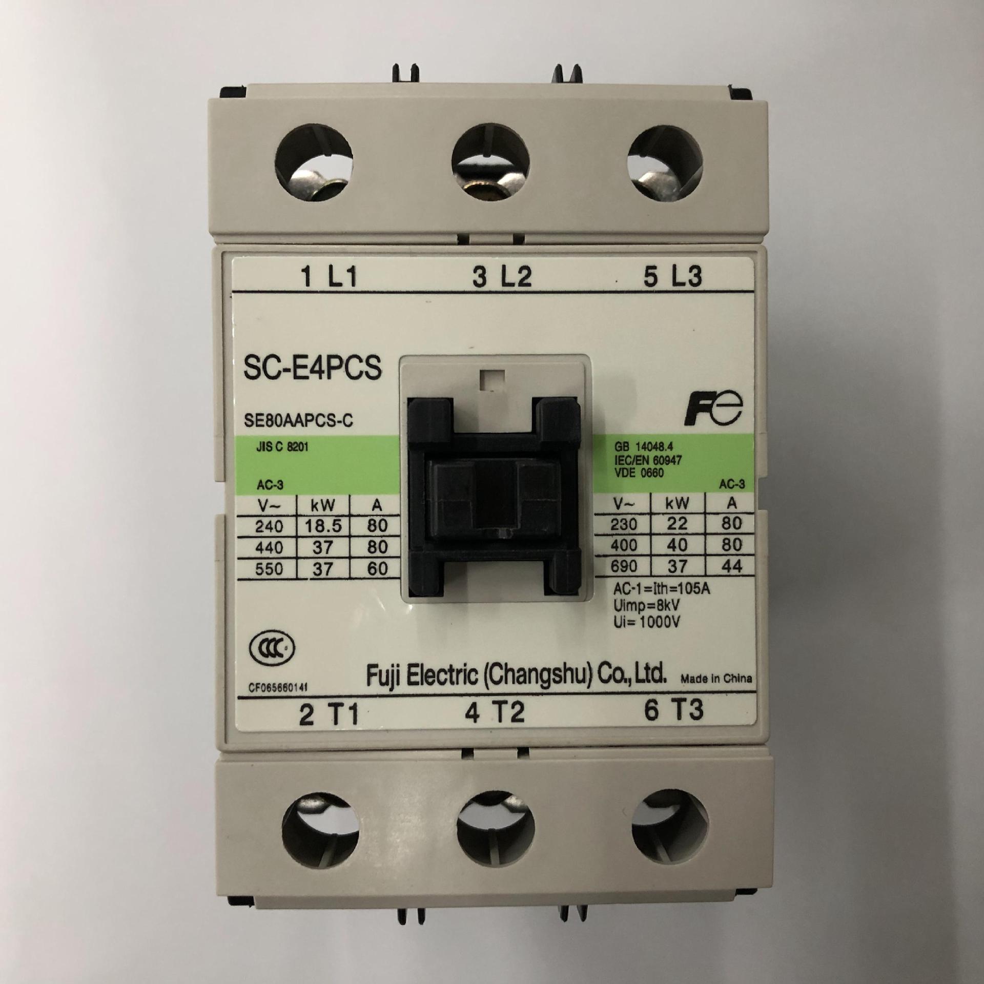 原装正品SC-E4PCS AC220V常熟富士三级交流接触器