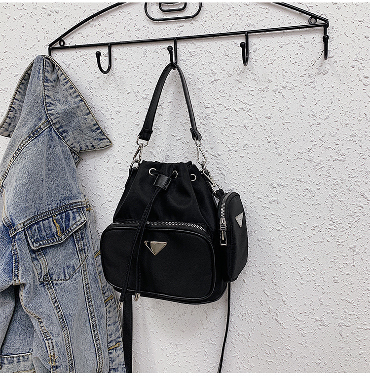 Small Streetwear Bucket Bag display picture 12